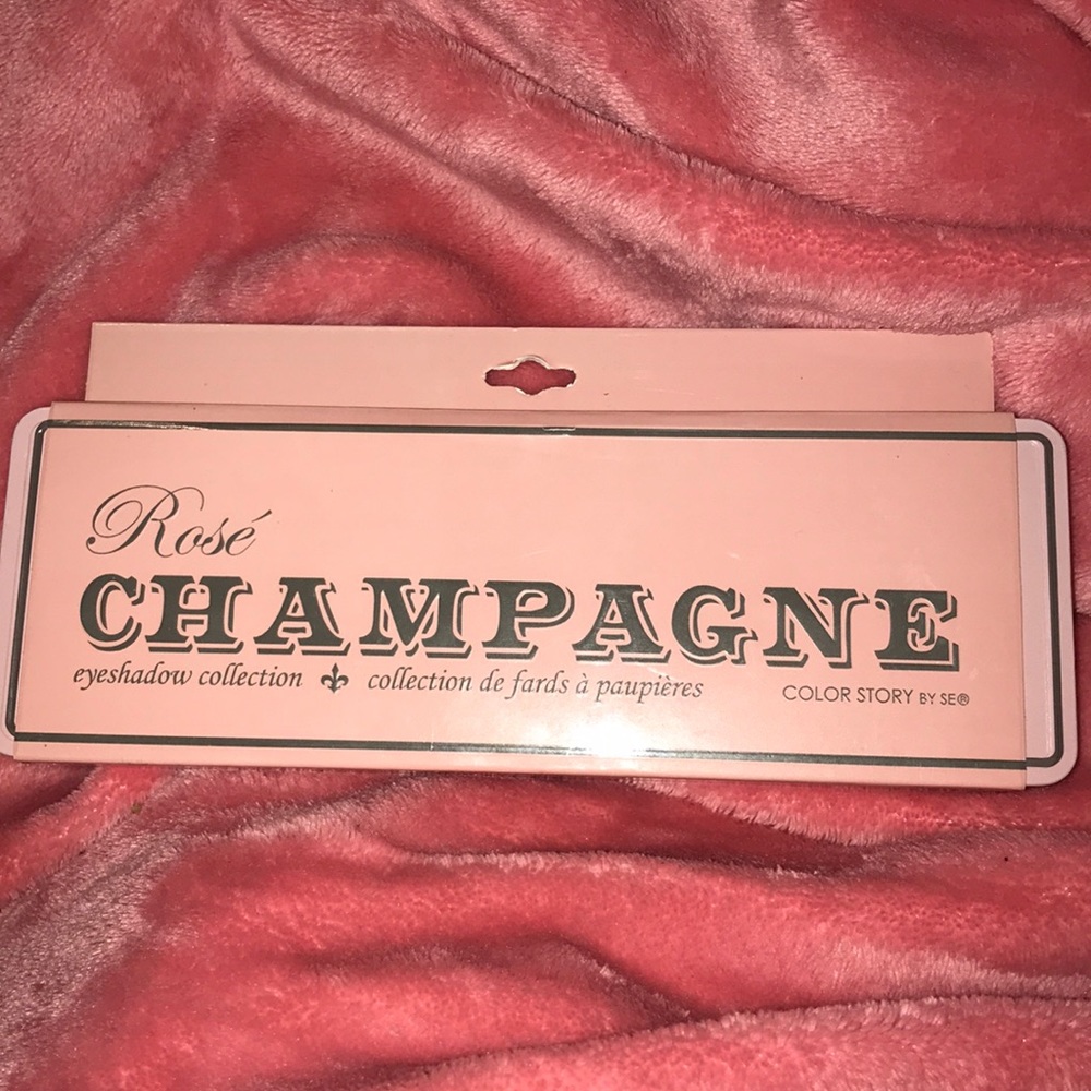 Rosé champagne nude eyeshadow palette